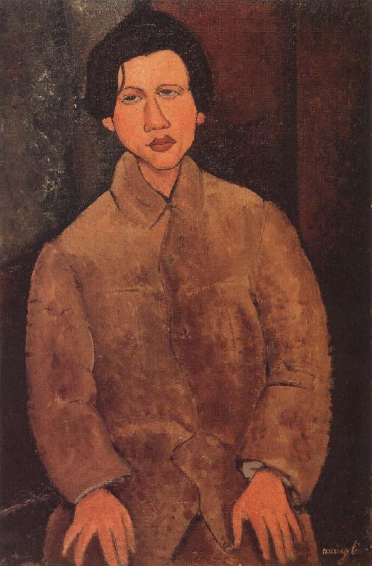 Amedeo Modigliani Portrait of Chaim Souting oil painting image